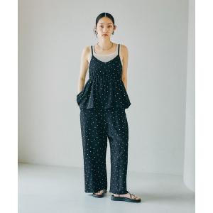 サロペット オーバーオール ペプラムキャミサロペ...の商品画像