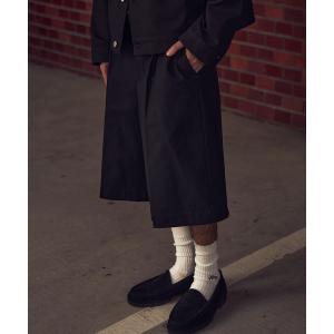 ワイドパンツ パンツ NAMELESSNESS / ネームレスネス DUCK SHORTS メンズ