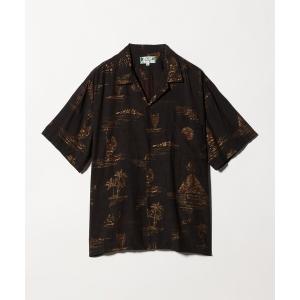 アロハシャツ シャツ 「別注」「TWO PALMS」VOLCANO オープンカラー シャツ メンズ