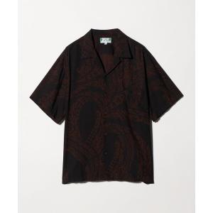 アロハシャツ シャツ 半袖 「別注」「TWO PALMS」TATTO オープンカラー シャツ メンズ
