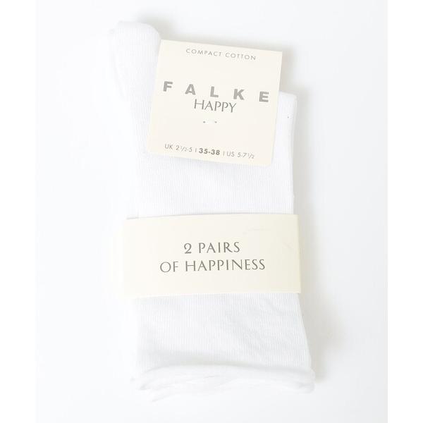 靴下 FALKE: Happy Socks ソックス ２枚セット レディース