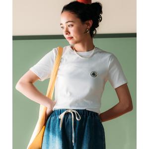 tシャツ PETIT BATEAU × FREAK'S STORE/プチバトー 別注 WAPPEN T-shirt/別注 ワッペンTシャツ レディース