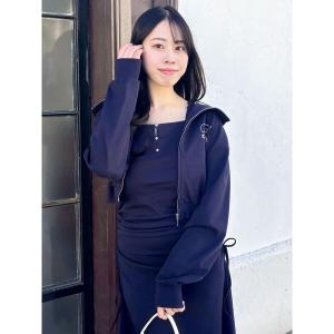 FURFUR（ファーファー） パーカー uvカット 「UVカット」フリル