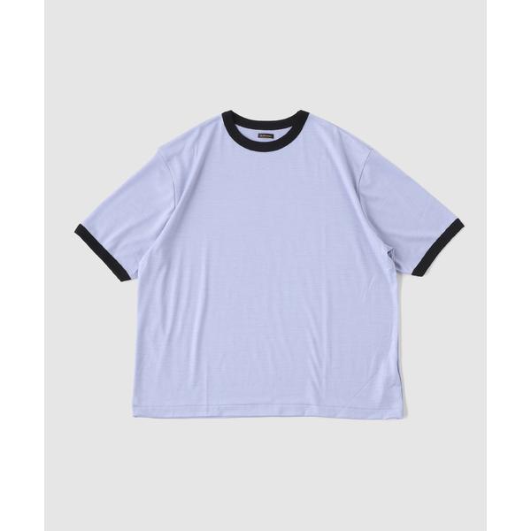 tシャツ ETS.MATERIAUX(マテリオ) wool ringer Tシャツ メンズ レディー...