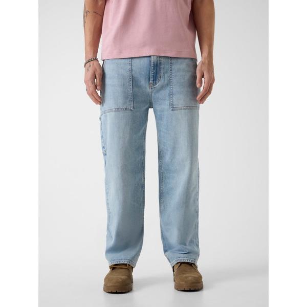 ワイドパンツ ジーンズ GUESS JEANS G19 Carpenter Pant デニムパンツ ...