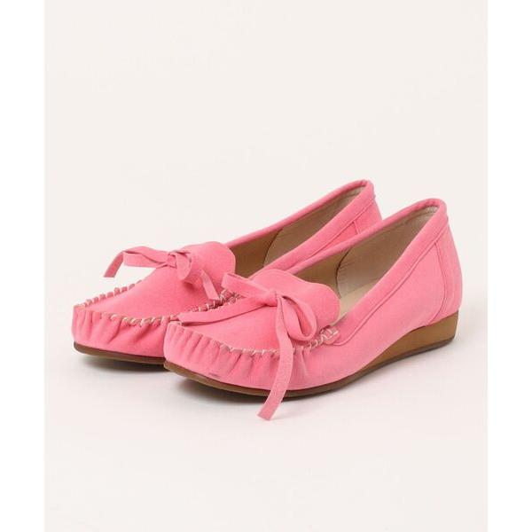 デッキシューズ モカシン 「S」「it」ultrasuede /リボンシューズ レディース