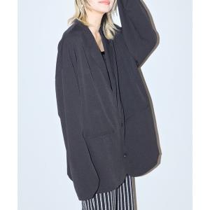 ジャケット テーラードジャケット OVER ジャケット レディース
