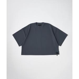 tシャツ 「ADAMPATEK/アダムパテック」ripple widebox T リップルボックスTEE メンズ