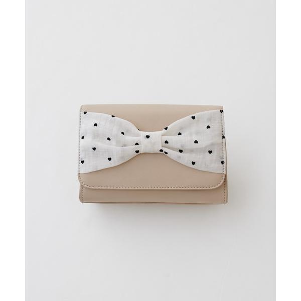 クラッチバッグ パーティーバッグ 「canami」2WAYリボンバッグ レディース