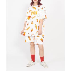 スウェットパンツ ジャージ 「新サイズ」フード総柄スウェットショートパンツ（PAN) レディース メンズ