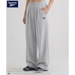 ワイドパンツ スウェットパンツ ジャージ 「karlas別注」Reebok リーボック タックワイドパンツ スウェットパンツ イージーパンツ メンズ