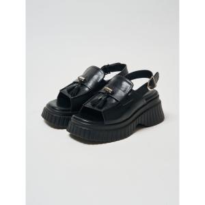 ローファー /Bella Lume(ベッラルーメ)/タッセルローファーサンダル レディース メンズ