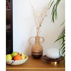 贈答 ギフト 銅 一輪挿し 花瓶 R&W フラワーベース ハーフ デザイナー