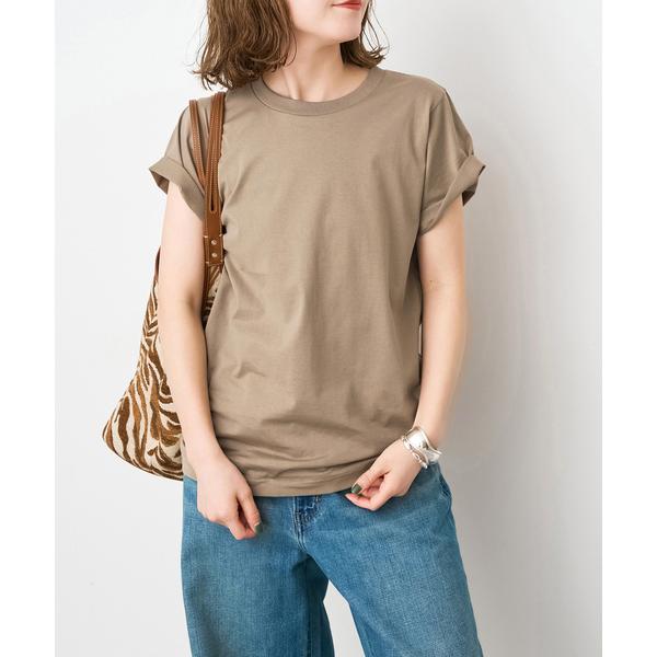 tシャツ 汗染み防止ファインコットンTシャツ レディース