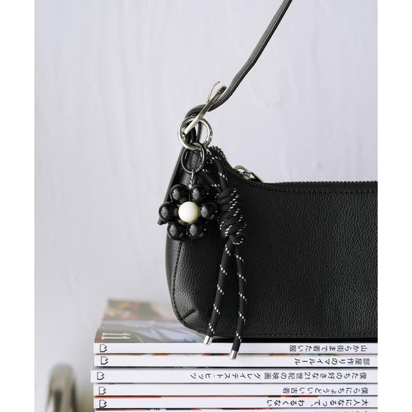 キーホルダー Flowerバッグチャーム