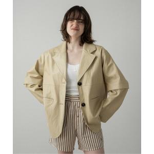 コート アウター 2way sleeve embroidery jacket / 2wayスリーブエンブロイダリージャケット レディース