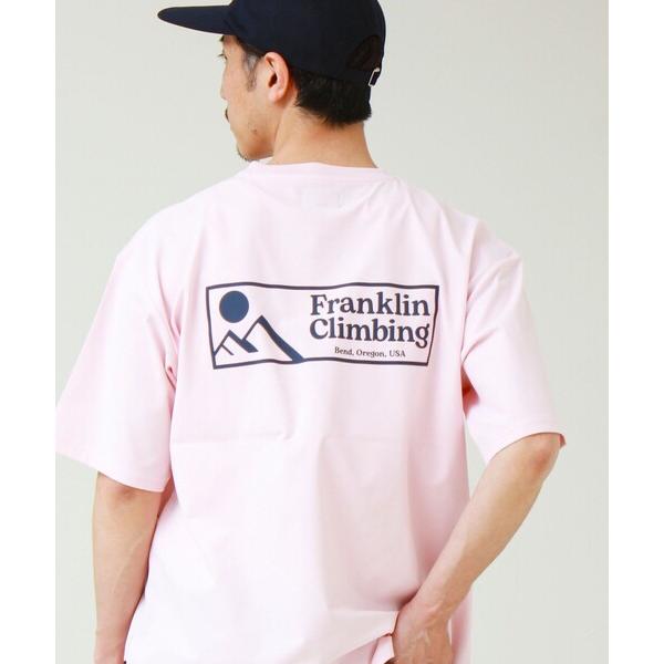 tシャツ 「Franklin Climbing」FLEXIBLE TECH-LOGO TEE メンズ