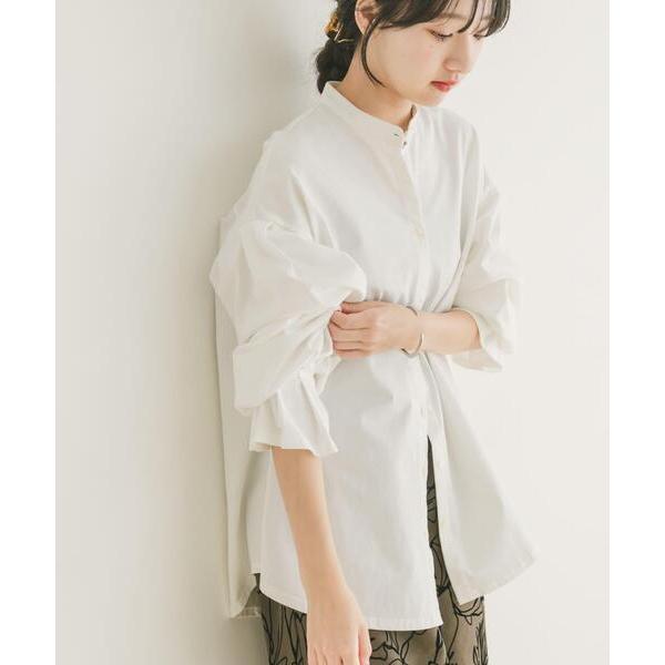 「ITEMS URBANRESEARCH」 長袖ブラウス FREE ホワイト レディース