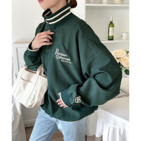 「Java」 ブルゾン LARGE グリーン レディース