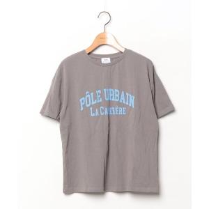 「coen」 半袖Tシャツ FREE ダークグレー レディース