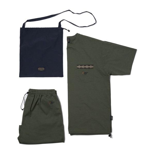 パジャマ PENDLETON/ペンドルトン カルキュロ ライトウェイトジャージーセット メンズ レデ...