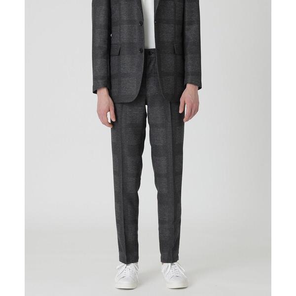 パンツ シャドーチェックカラミトラウザーズ メンズ