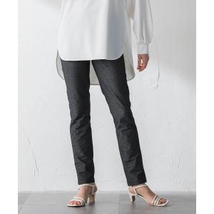 パンツ 「WEB限定」名品デニムジャージライトパンツ「ストレッチ/11号あり」 レディース