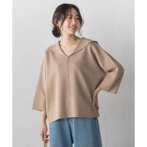 ニット セーター セーラーカラーニット レディース