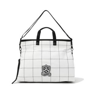 トートバッグ 「PEARLY GATES」ウィンドペン柄ロッカーバッグ (UNISEX) メンズ レディース