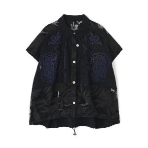 ブラウス シャツ AULA AILA/アウラアイラ/CUTWORK EMBROIDERED SHIRT レディース