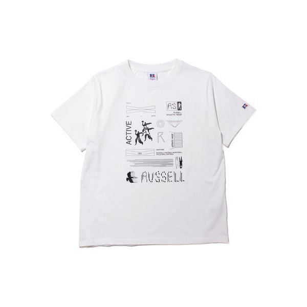 tシャツ 「RUSSEL」211261-002 Wmns Campus Jersey S/S Gra...