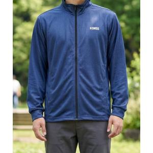 コート ジャケット 「K-SWISS/ケースイス」デニム調ＵＶスタンドジャケット メンズ レディース