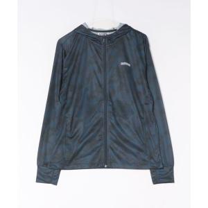 パーカー uvカット 「K-SWISS/ケースイス」ぼかし柄ＵＶパーカー レディース