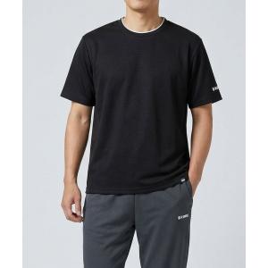tシャツ 「K-SWISS/ケースイス」ドライワッフルクルーＴシャツ・ワンポイント刺しゅうTシャツ メンズ レディース