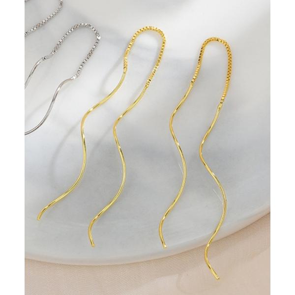 ピアス FReePLACe/ウェーブピアス R0181 レディース