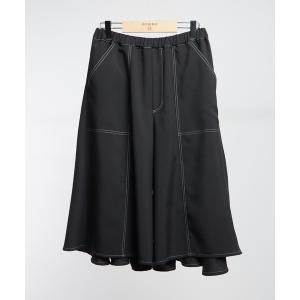 ワイドパンツ パンツ フレアツイルパンツ メンズ レディース