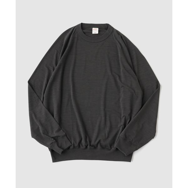 セーター ニット GOLD / ゴールド SUMMER WOOL RAGLAN CREW NECK ...