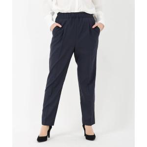 スラックス パンツ ジュエルストレッチ_センタープレスパンツ　ロングパンツ レディース