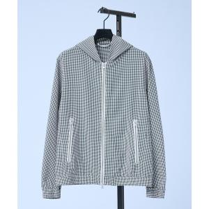 ブルゾン アウター 「セットアップ対応」トリコット プリント ジョガー フーディー メンズ レディース