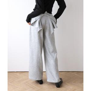 スウェットパンツ ジャージ バックリボン スウェットパンツ レディース
