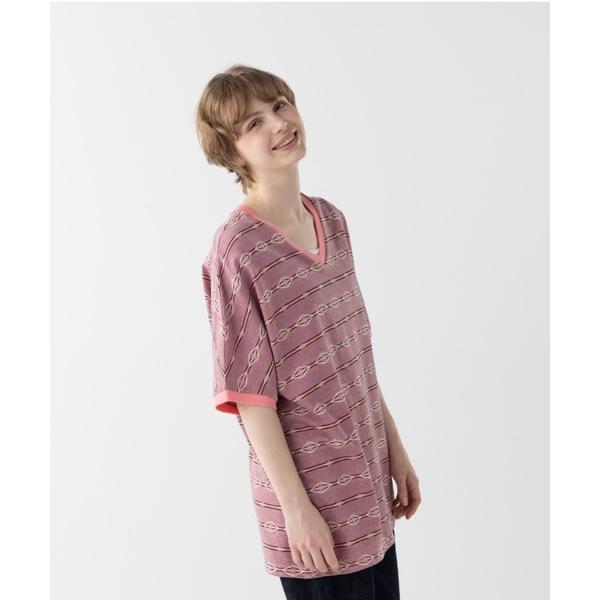 tシャツ ジャガード・チュニック レディース