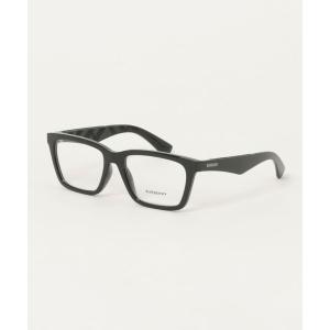 伊達メガネ メガネ 眼鏡 「BURBERRY/バーバリー」スクエア メガネ BE2446U 3001 55 ブラック系 メンズ レディース