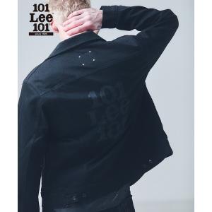 デニムジャケット gジャン 「コラボ企画/セットアップ対応」LEE/リー 101Z デニムジャケット/Gジャン メンズ レディース