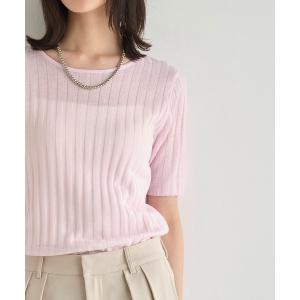 ニット セーター ソフトシアーリブニット レディース｜ZOZOTOWN Yahoo!店