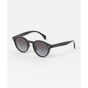 サングラス 「MONCLER/モンクレール」ラウンド サングラス ME6017D 30013C 49 ブラック系 レディース メンズ