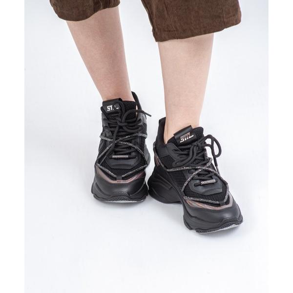 スニーカー 「STEVE MADDEN/スティーブマデン」ボリュームソール スニーカー MOTOCR...