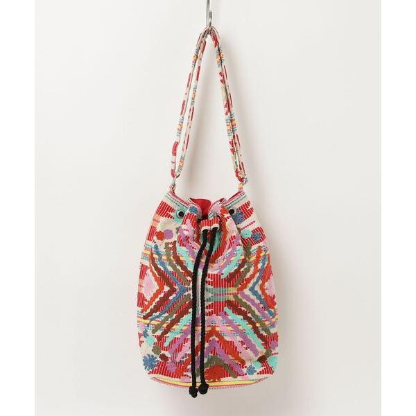 ショルダーバッグ バッグ 「Swaraj/スワラージ」刺繍ジャガードショルダー レディース