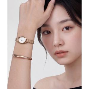 ete（エテ） 腕時計 ダイヤモンド ジェムフェイス メッシュベルト