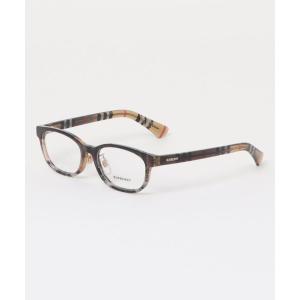 伊達メガネ メガネ 眼鏡 「BURBERRY/バーバリー」オーバル メガネ BE2447D 4202 51 チェック レディース メンズ