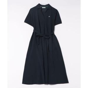 ワンピース 「LACOSTE/ラコステ」ベルト付きポロドレス